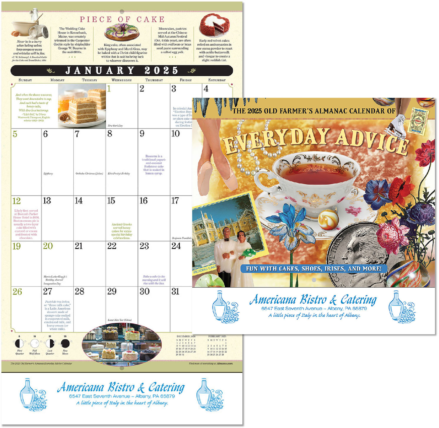 Custom Imprinted Calendar - The Old Farmer's Almanac Everyday Advice #OF56HH1
