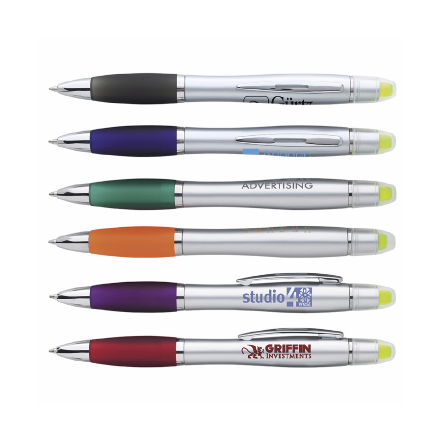 Custom Imprinted Calendar - Silver Ion Wax Gel Highlighter Pen #55758